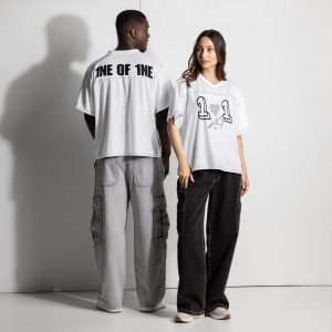 1 OF 1 Boxy football jersey